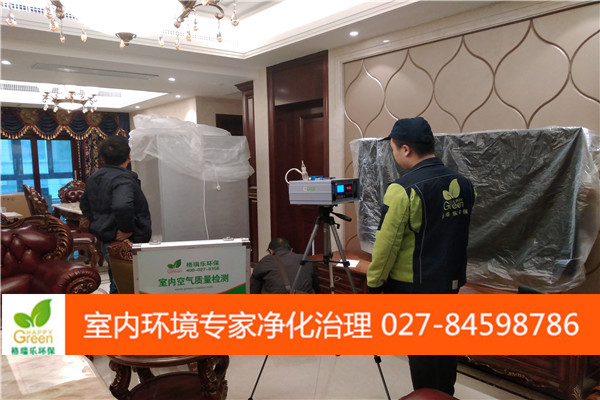 武汉市江汉区泛海国际松海园新房甲醛检测