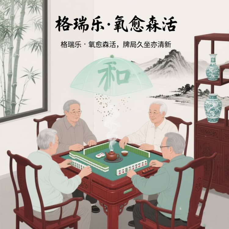 格瑞乐・氧愈森活 - 棋牌室空气净化解决方案：让每一局博弈都萦绕清新鲜活